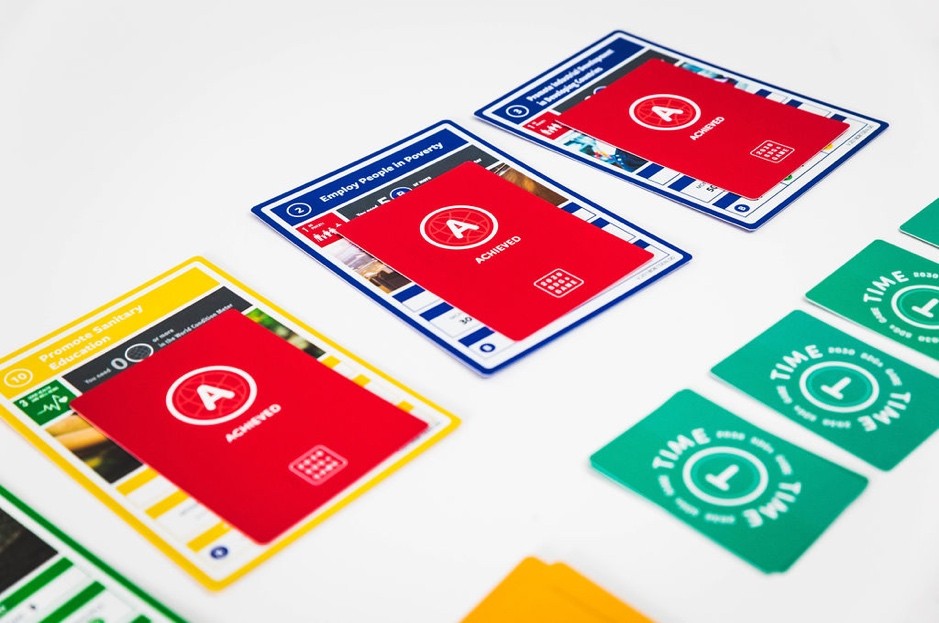 2030 SDGs Game materials supporting facilitated reflection